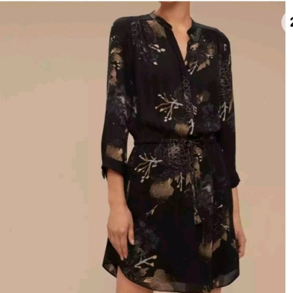 Aritzia Babaton Bennett Silk Dress